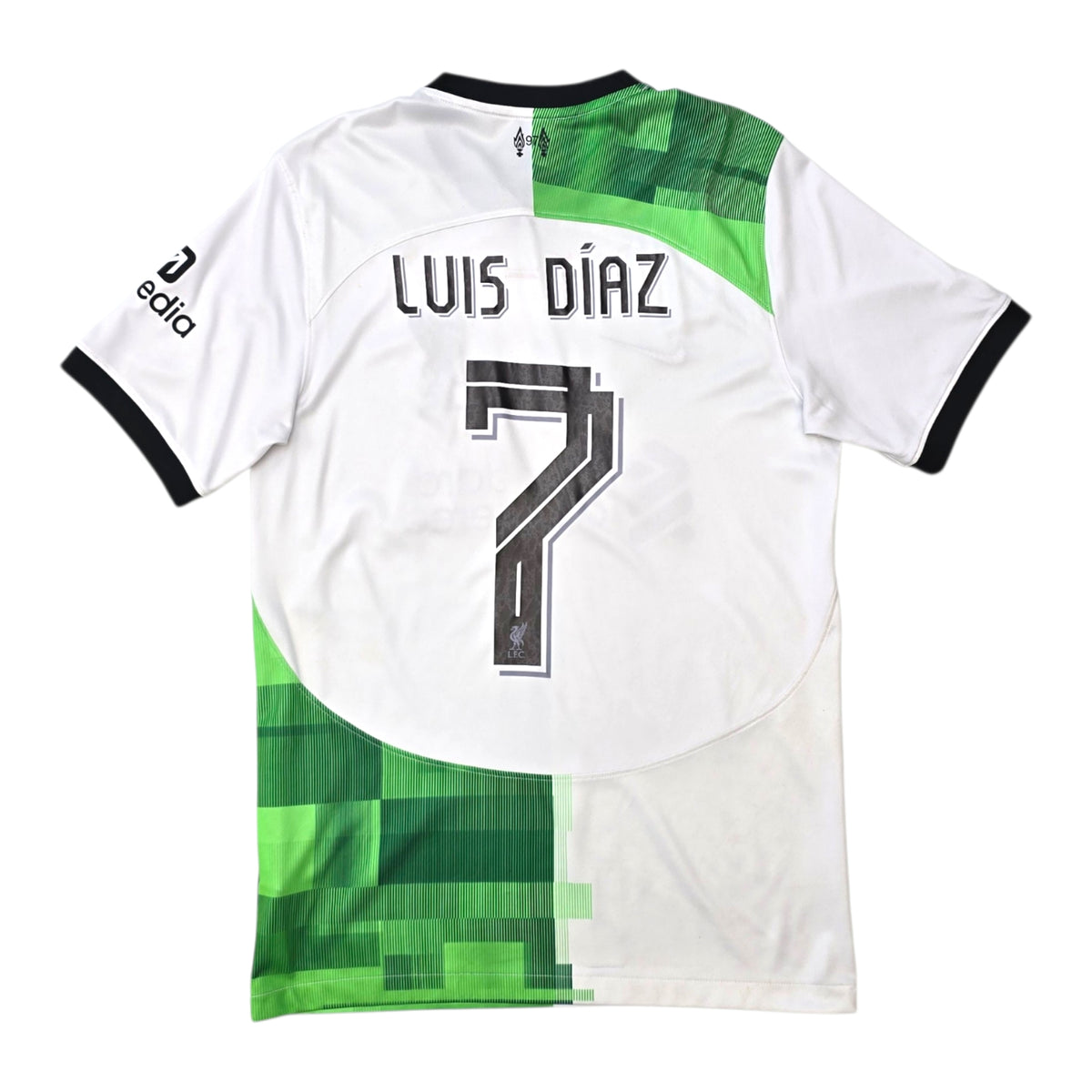 2023/24 Liverpool Away Football Shirt (S) Nike #7 Luis Diaz