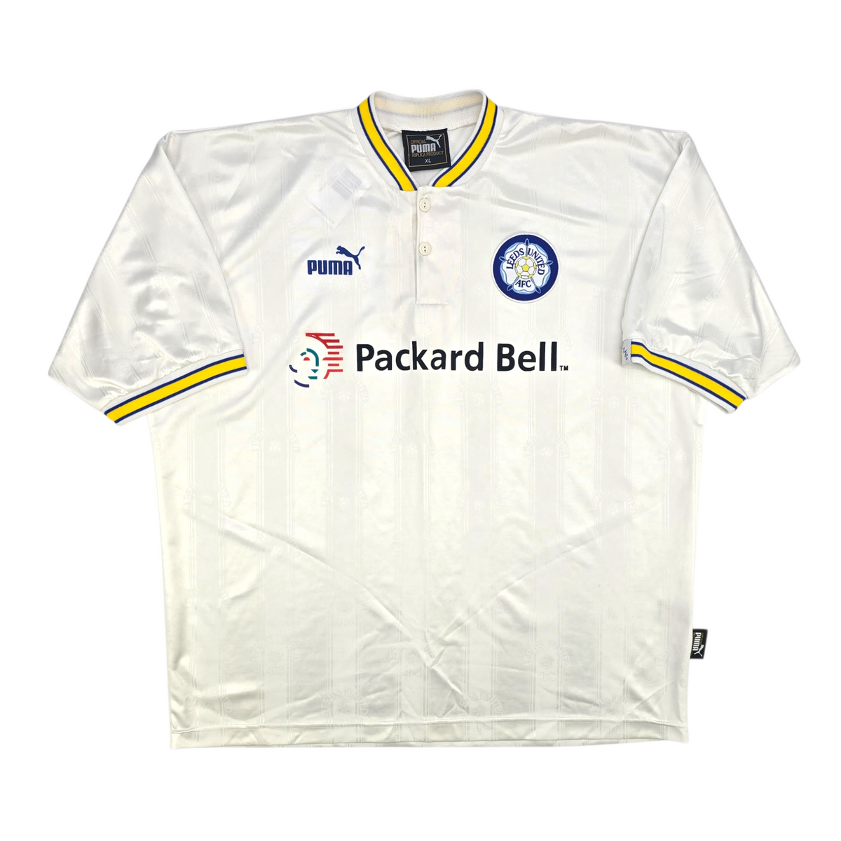 1996/98 Leeds United Home Football Shirt (XL) Puma