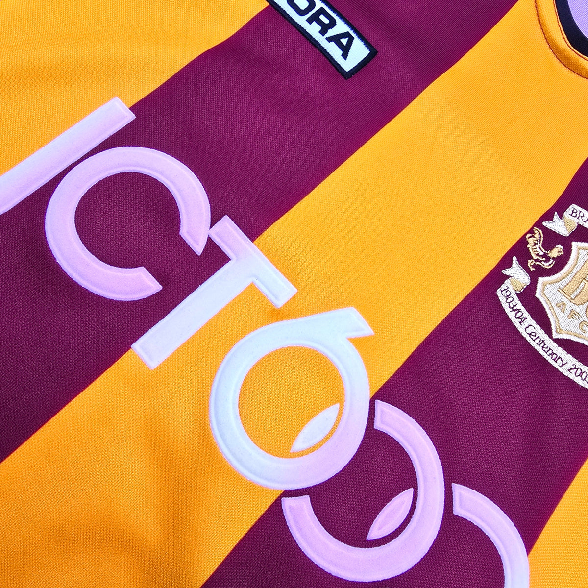 2003/04 Bradford City Home Football Shirt (L) Diadora (Centenary Shirt)
