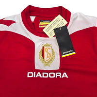 2009/10 Standard de Liège Home Football Shirt (S) Diadora #8 Defour (BNWTs)