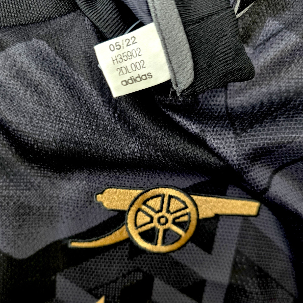 2022/23 Arsenal Away Football Shirt (L) Adidas #9 G. Jesus
