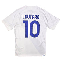 2023/24 Inter Milan Away Football Shirt (S) Nike #10 Lautaro