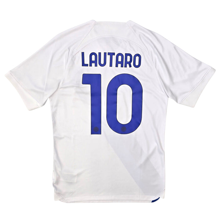 2023/24 Inter Milan Away Football Shirt (S) Nike #10 Lautaro