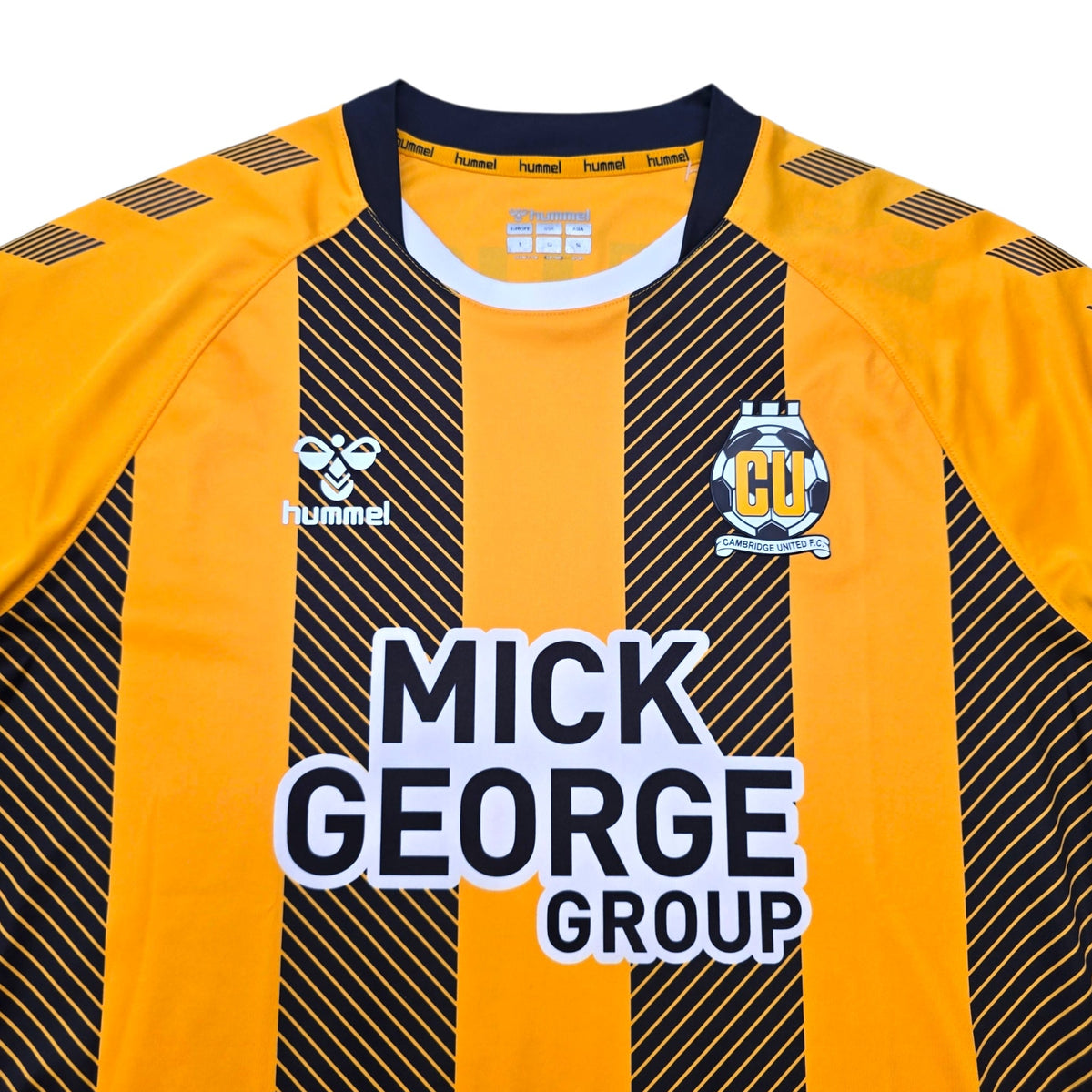 2020/21 Cambridge United Home Football Shirt (S) Hummel #5 Taylor