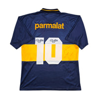 1994/95 Boca Juniors Home Football Shirt (XL) Olan #10 (Maradona)