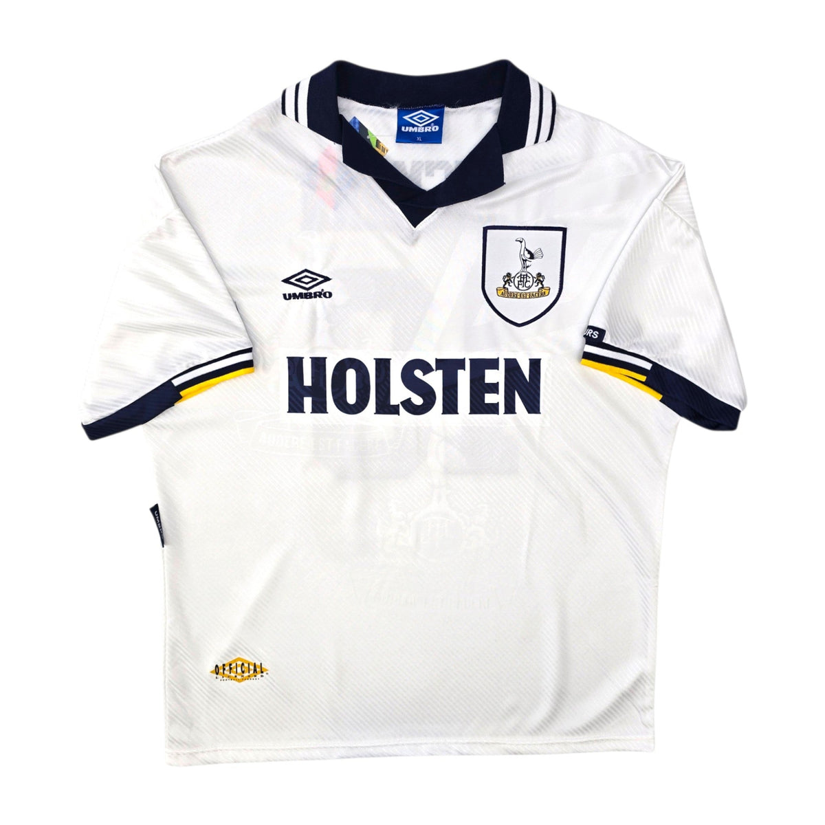 1993/95 Tottenham Hotspur Home Football Shirt (XL) Umbro #18 Klinsmann