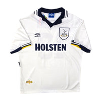 1993/95 Tottenham Hotspur Home Football Shirt (XL) Umbro #18 Klinsmann