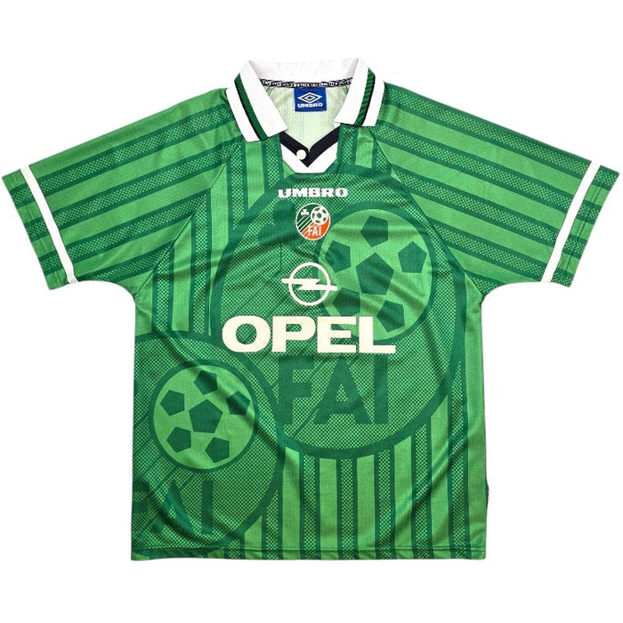 1998/00 Ireland Home Football Shirt (L) Umbro