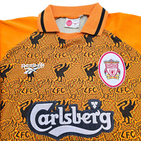 1996/97 Liverpool Goal Keeper Football Shirt (M) Reebok