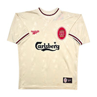 1996/97 Liverpool Away Football Shirt (M) Reebok #9 Fowler