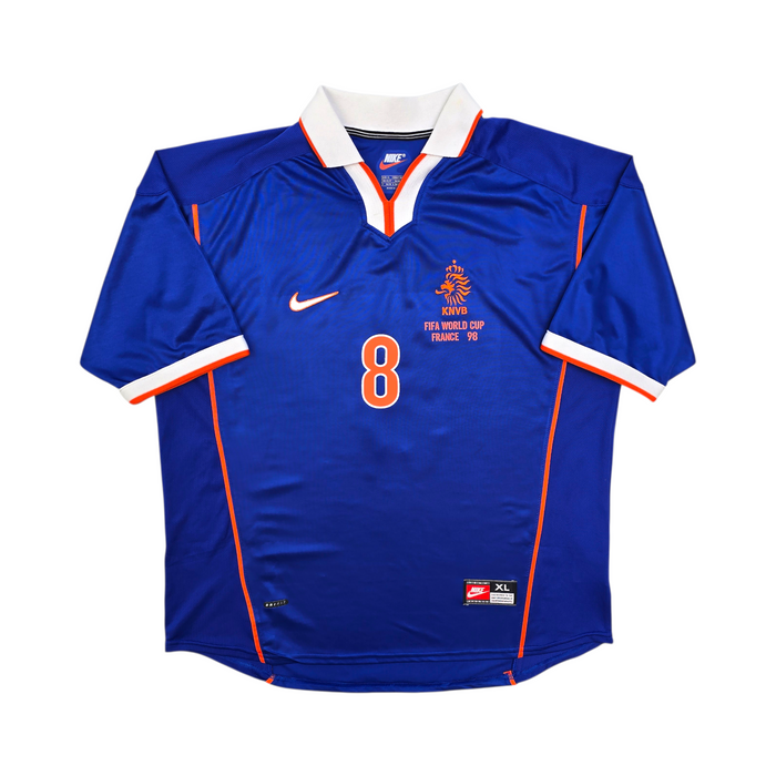 1998/00 Holland Away Football Shirt (XL) Nike #8 Bergkamp