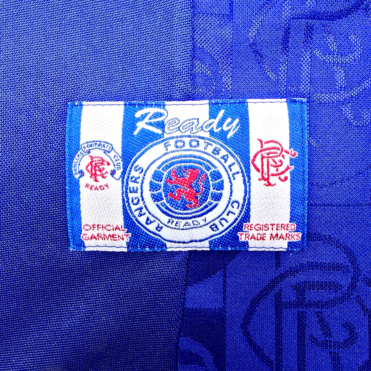 1996/97 Glasgow Rangers Home Football Shirt (M) Adidas