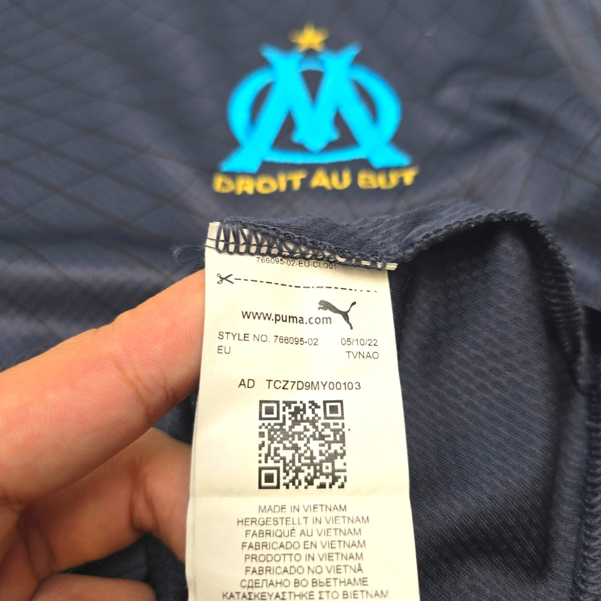 2022/23 Olympique Marseille Away Football Shirt (S) Puma