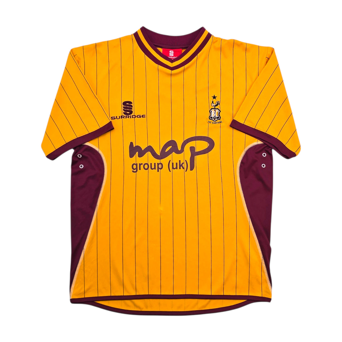 2010/11 Bradford City Home Football Shirt (S) Surridge (Signed)