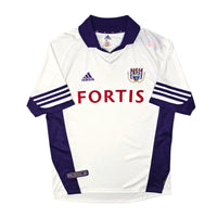 2001/02 Anderlecht Home Football Shirt (M) Adidas