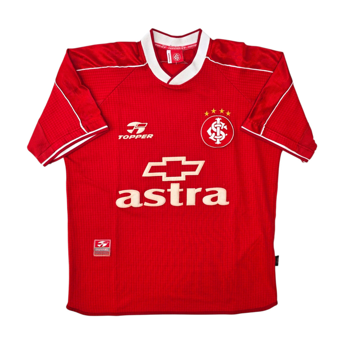 2000/01 Internacional Home Football Shirt (XL) Topper