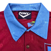 1995/97 West Ham United Home Football Shirt (S) PONY