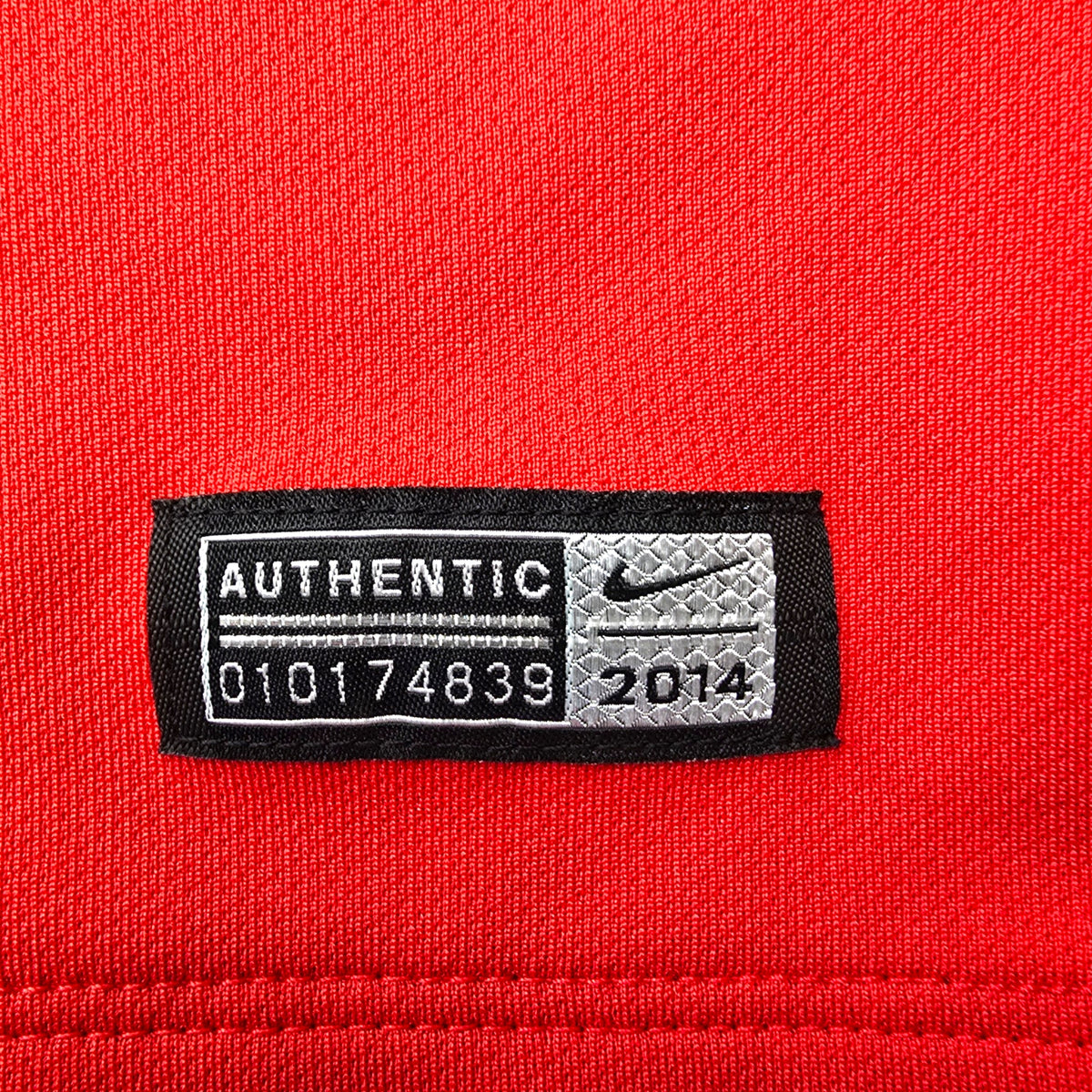2014/15 Manchester United Home Football Shirt (M) Nike