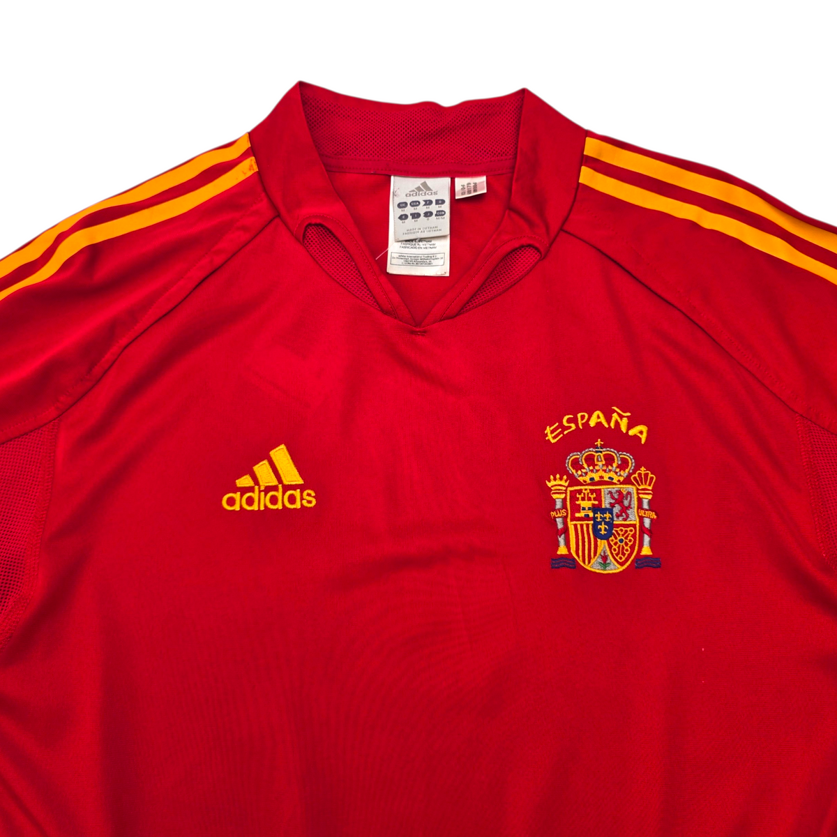 2004/06 Spain Home Football Shirt (M) Adidas