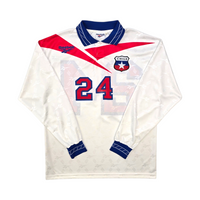 1997/98 Chile Away Football Shirt (L) Reebok #24 | Player Version