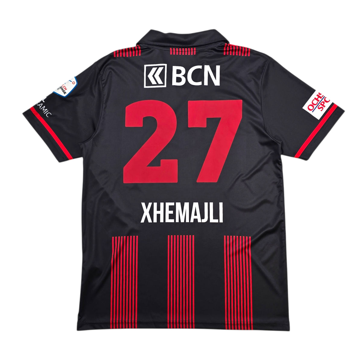 2017/18 Neuchatel Xamax Home Football Shirt (M) Erima #27 Xhemajli