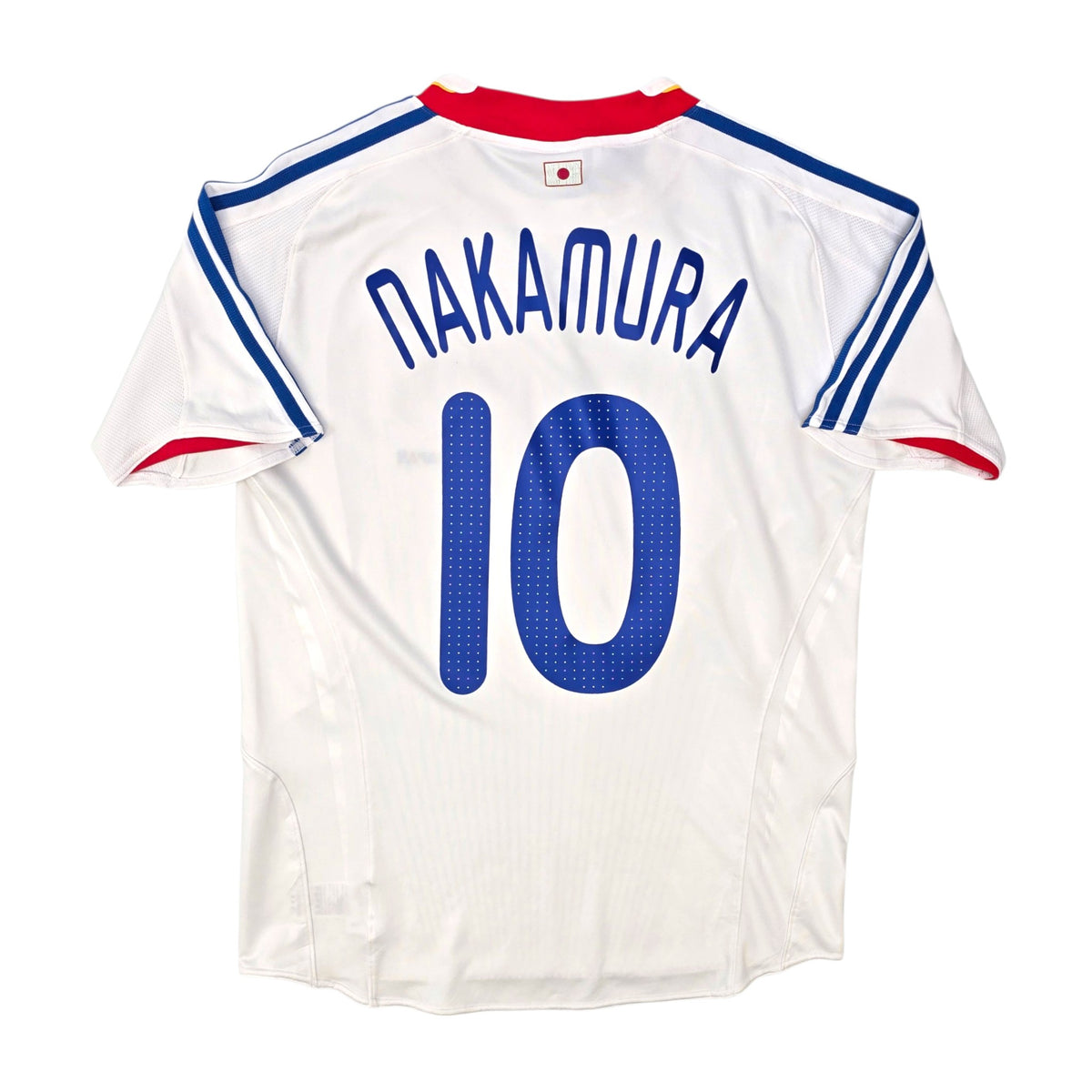 2008/10 Japan Away Football Shirt (M) Adidas #10 Nakamura