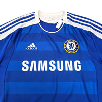 2011/12 Chelsea Home Football Shirt (L) Adidas #10 Mata
