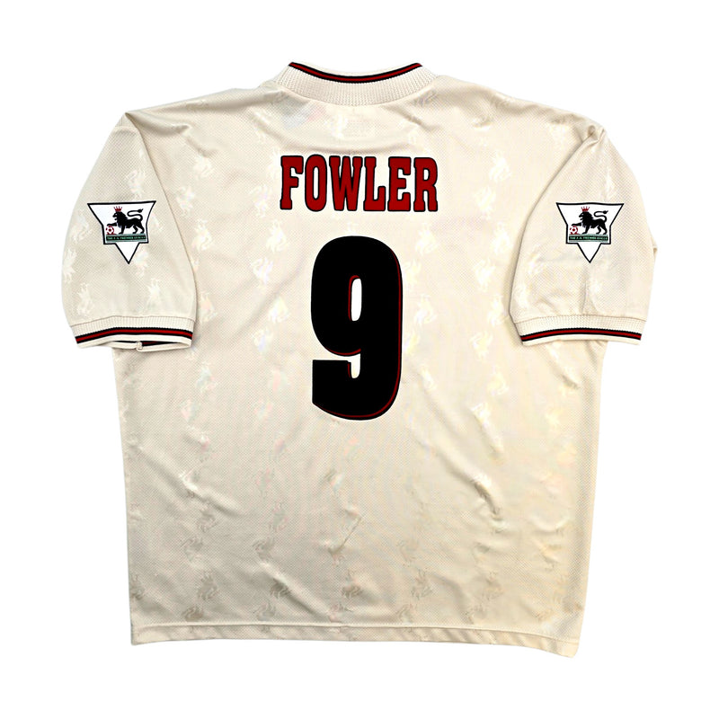 1996/97 Liverpool Away Football Shirt (XL) Reebok #9 Fowler