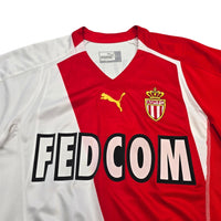 2004/06 Monaco Home Football Shirt (S) Puma #3 Evra