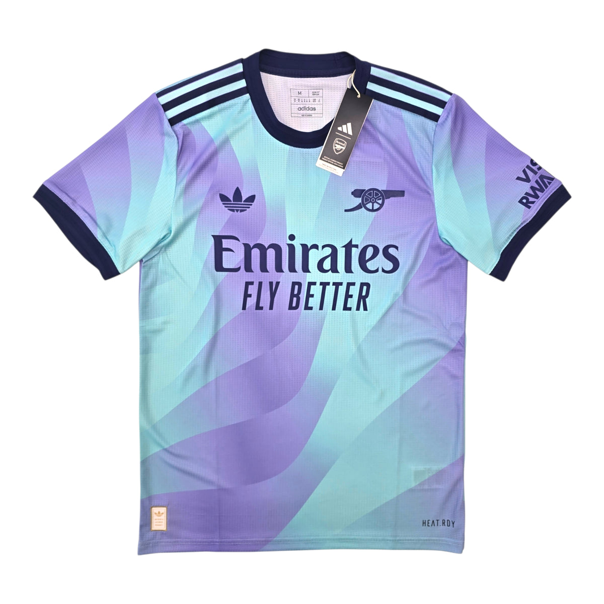 2024/25 Arsenal Third Football Shirt (M) Adidas #8 Odegaard (Player Version | BNWTs)