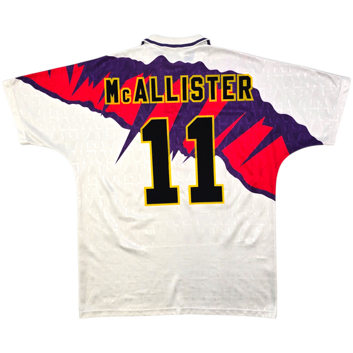 1991/93 Scotland Third Football Shirt (XL) Umbro #11 McAllister