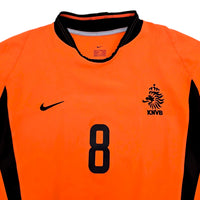 2002/04 Holland Home Football Shirt (M) Nike #8 Davids