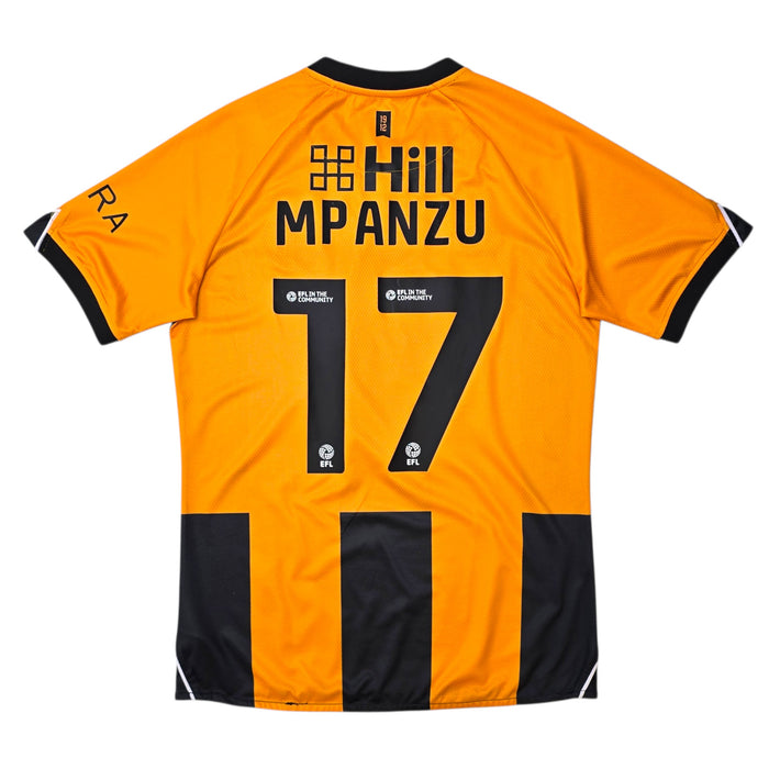 2025/26 Cambridge United Home Football Shirt (M) Umbro #17 Mpanzu