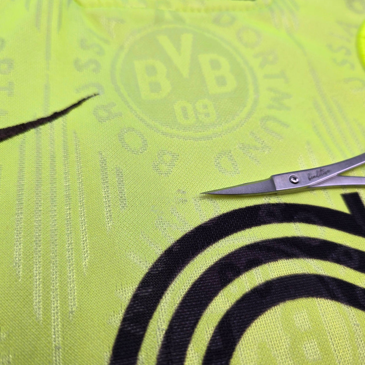 1996/97 Dortmund Home Football Shirt (S) Nike