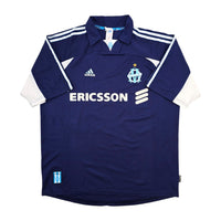 1999/00 Olympique Marseille Away Football Shirt (XL) Adidas #7 Pires