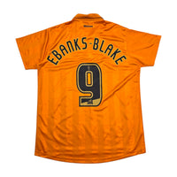 2012/13 Wolverhampton Wanderers Home Football Shirt (M) Burrda Sport #9 Ebanks-Blake