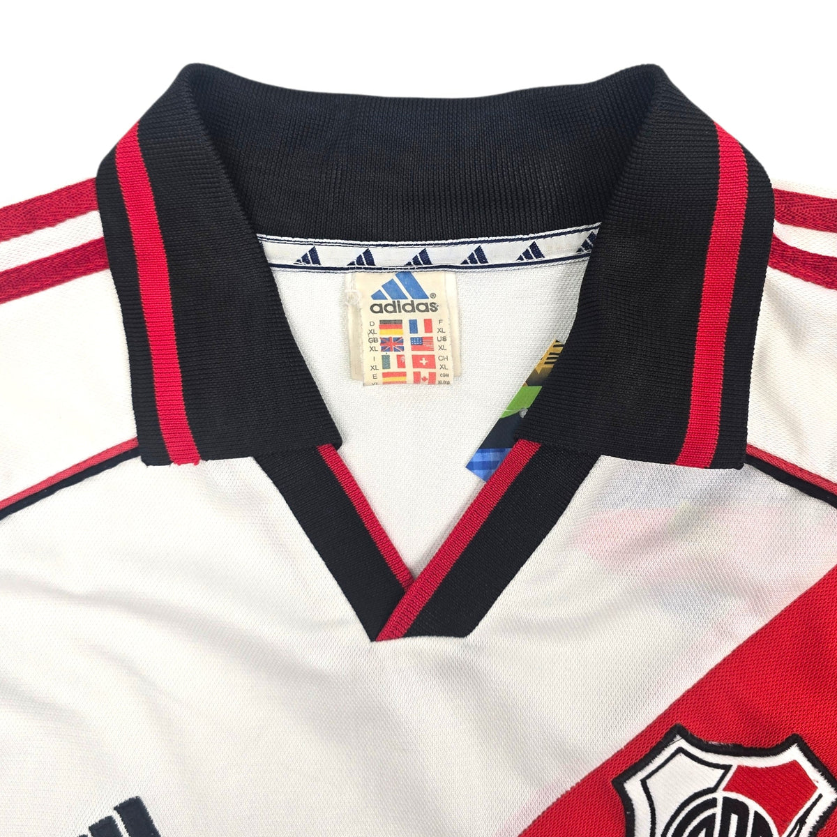 2000/02 River Plate Home Football Shirt (XL) Adidas