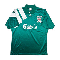 1992/93 Liverpool Away Football Shirt (XL) Adidas