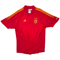 2004/06 Spain Home Football Shirt (M) Adidas