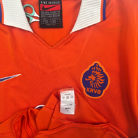1997/98 Holland Home Football Shirt (L) Nike #8 Bergkamp