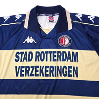 2000/01 Feyenoord Away Football Shirt (2XL) Kappa