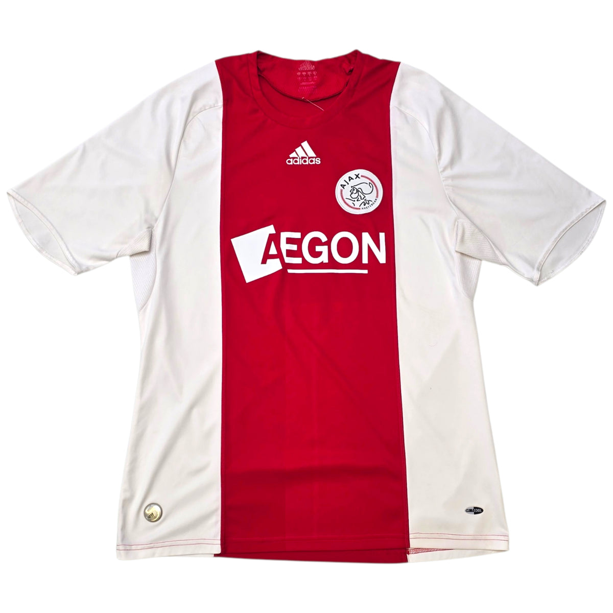 2008/09 Ajax Home Football Shirt (L) Adidas #16 Suarez