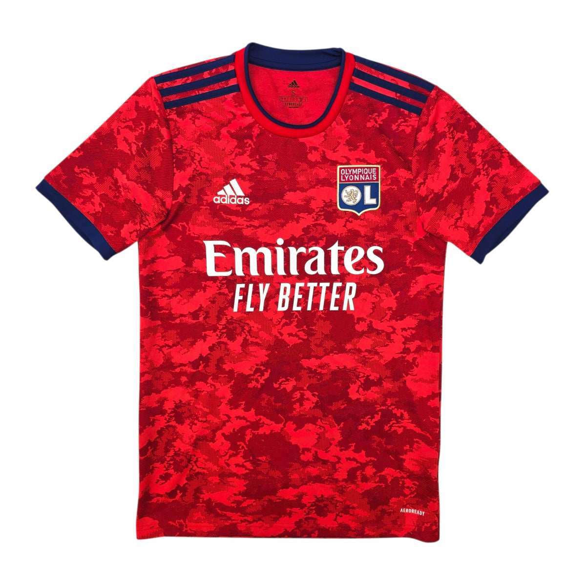 2021/22 Olympique Lyonnais Away Football Shirt (S) Adidas