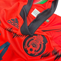 2014/15 Mexico Away Football Shirt (S) Adidas #14 Chicharito