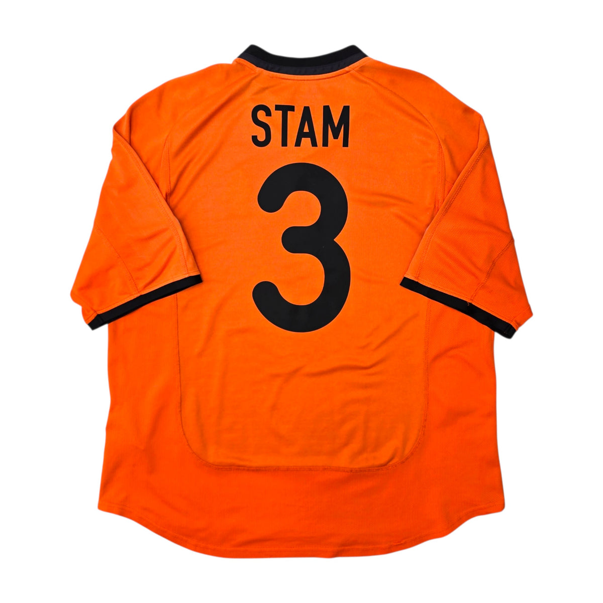 2000/02 Holland Home Football Shirt (L) Nike #3 Stam