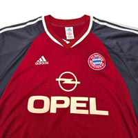 2001/02 Bayern Munich Home Football Shirt (L) Adidas #11 Effenberg