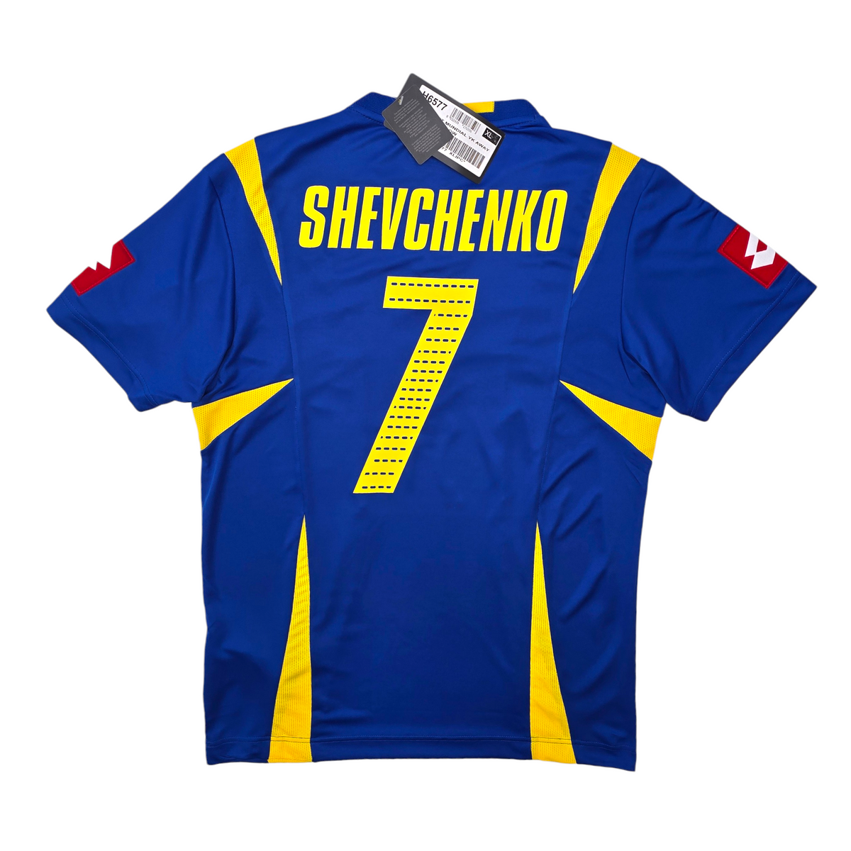 2006/08 Ukraine Away Football Shirt (XL) Lotto #7 Shevchenko (BNWTs)