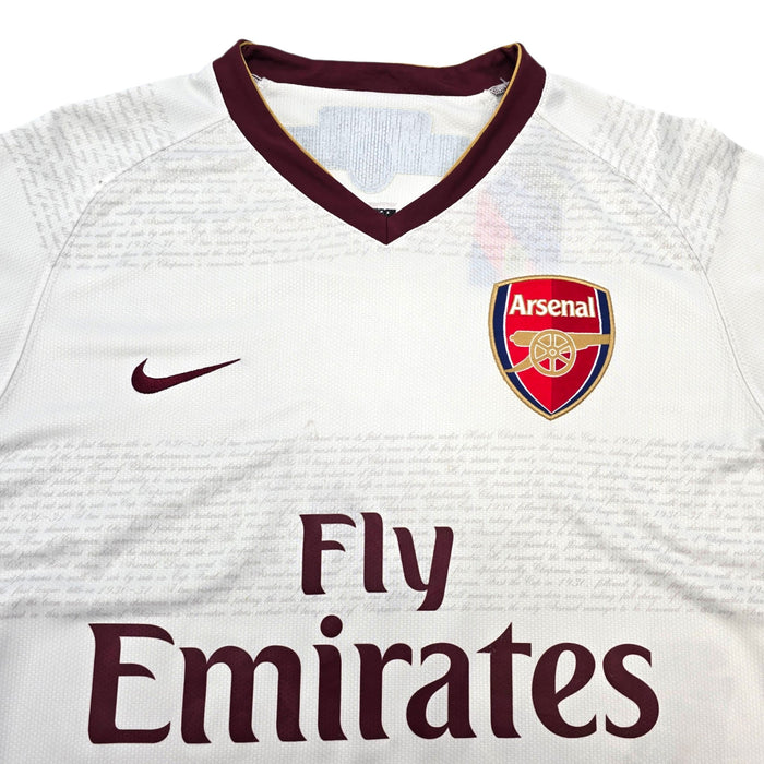 2007/08 Arsenal Away Football Shirt (M) Nike