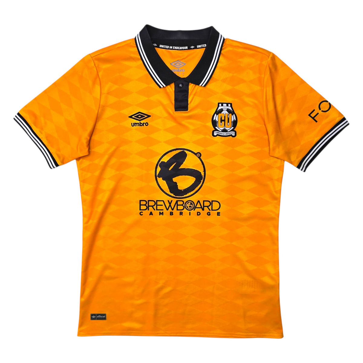 2024/25 Cambridge United Home Football Shirt (M) Umbro #26 Gibbons