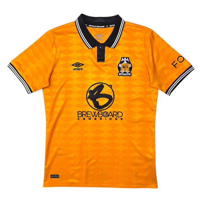 2024/25 Cambridge United Home Football Shirt (M) Umbro #26 Gibbons
